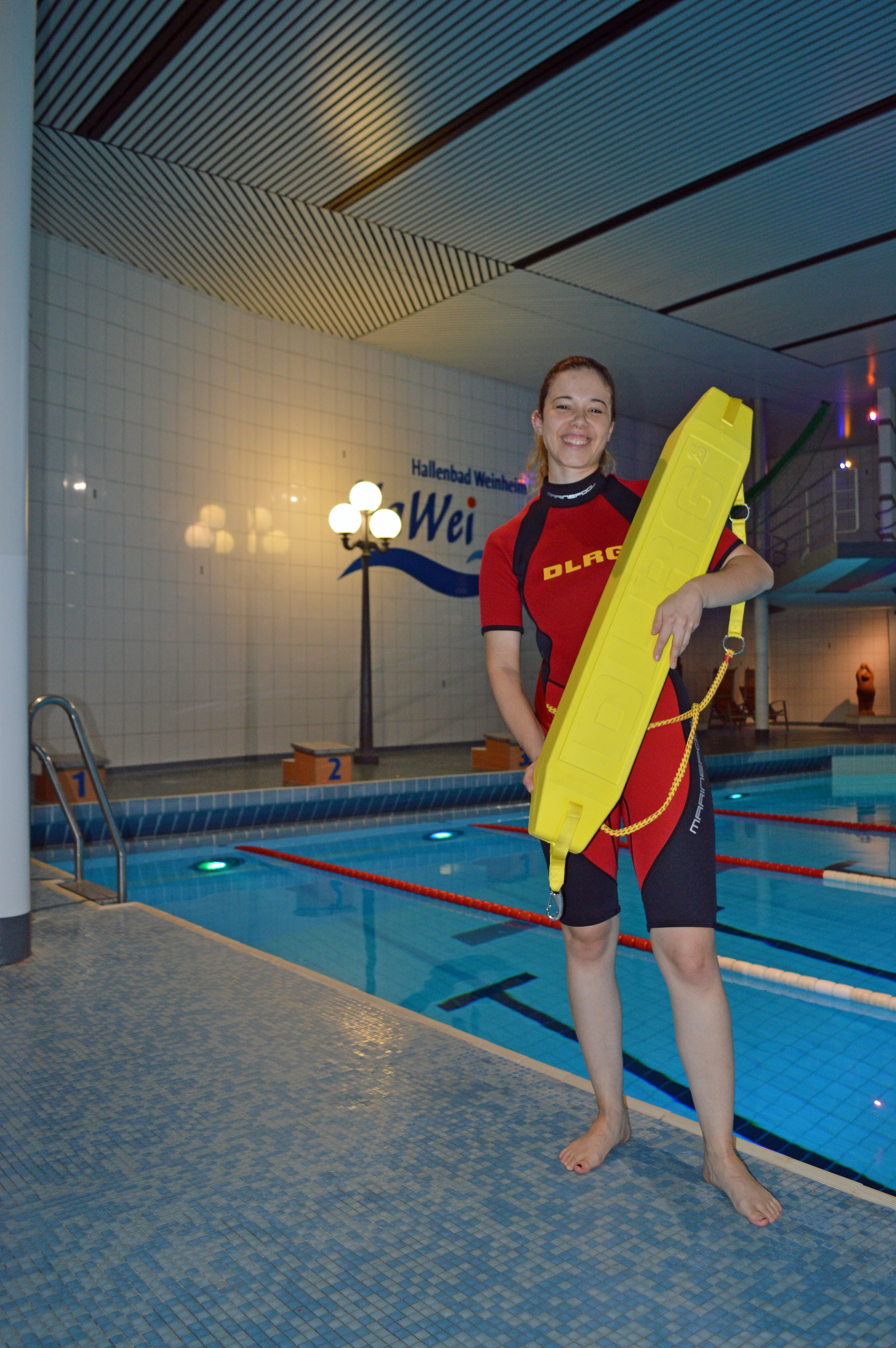 Schwimmausbilung bei der DLRG Ortsgruppe Weinheim e.V.