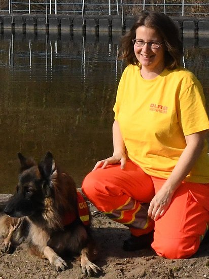 Stv. Leiterin Rettungshundestaffel: Ute Kühnlein