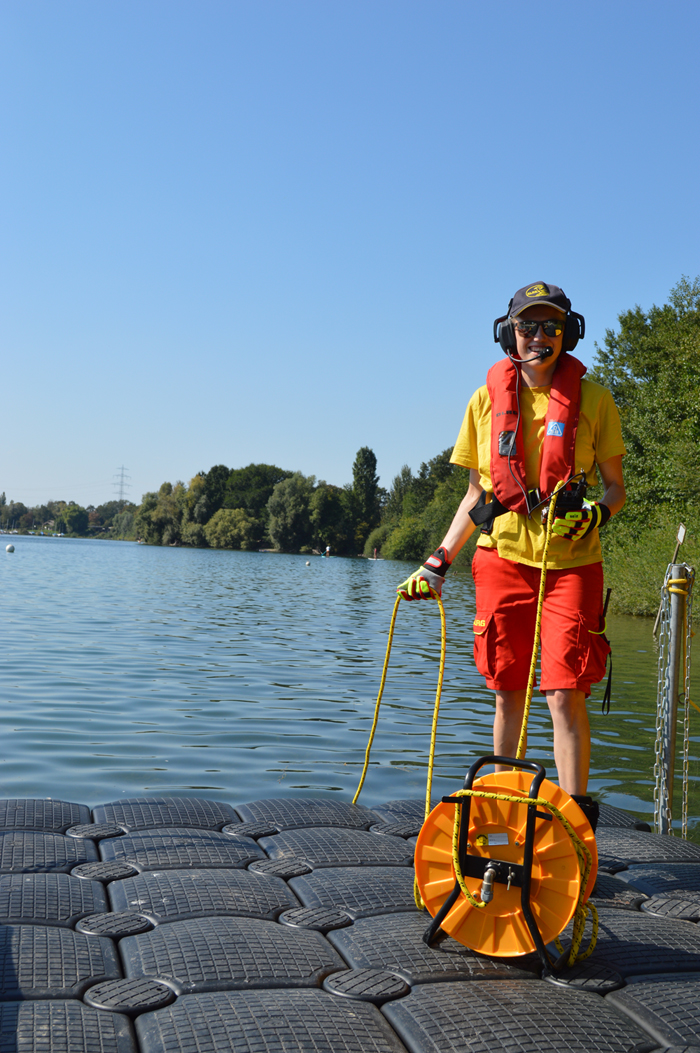 Unsere Signalfrau für Ihre Sicherheit